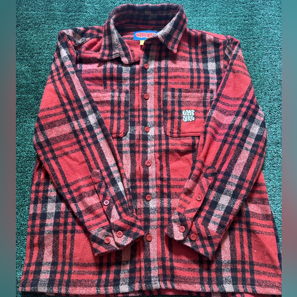 Empyre House Red Flannel Shirt men’s size Medium